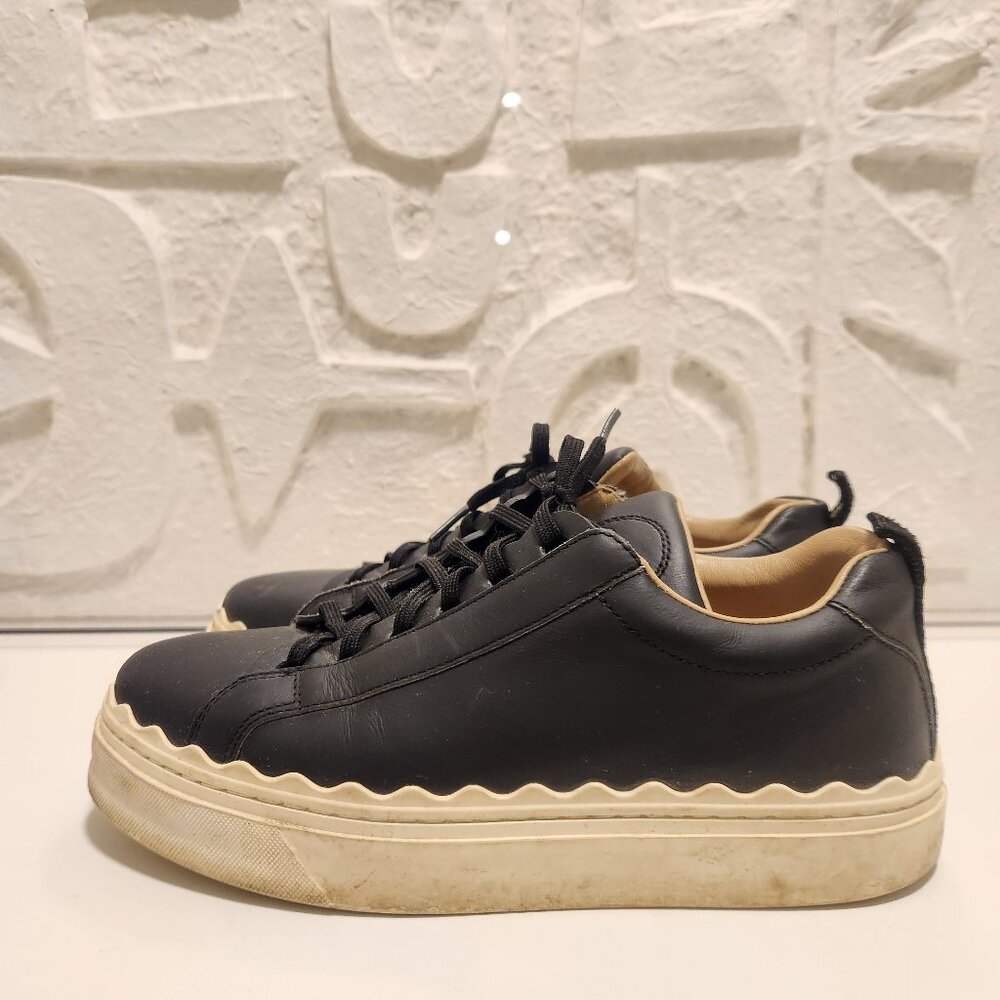 Chloe cow leather sneakers